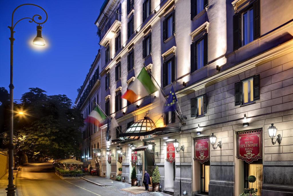 Rome Hotel-Splendide-Royal exterior