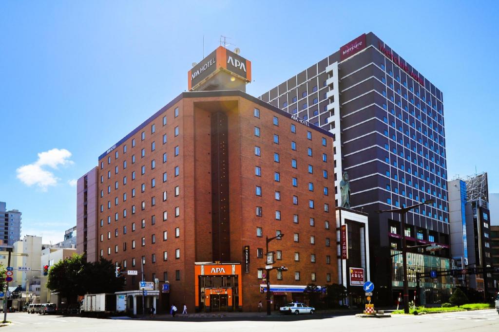 Sapporo APA-Hotel-Sapporo-Susukino-Ekimae exterior