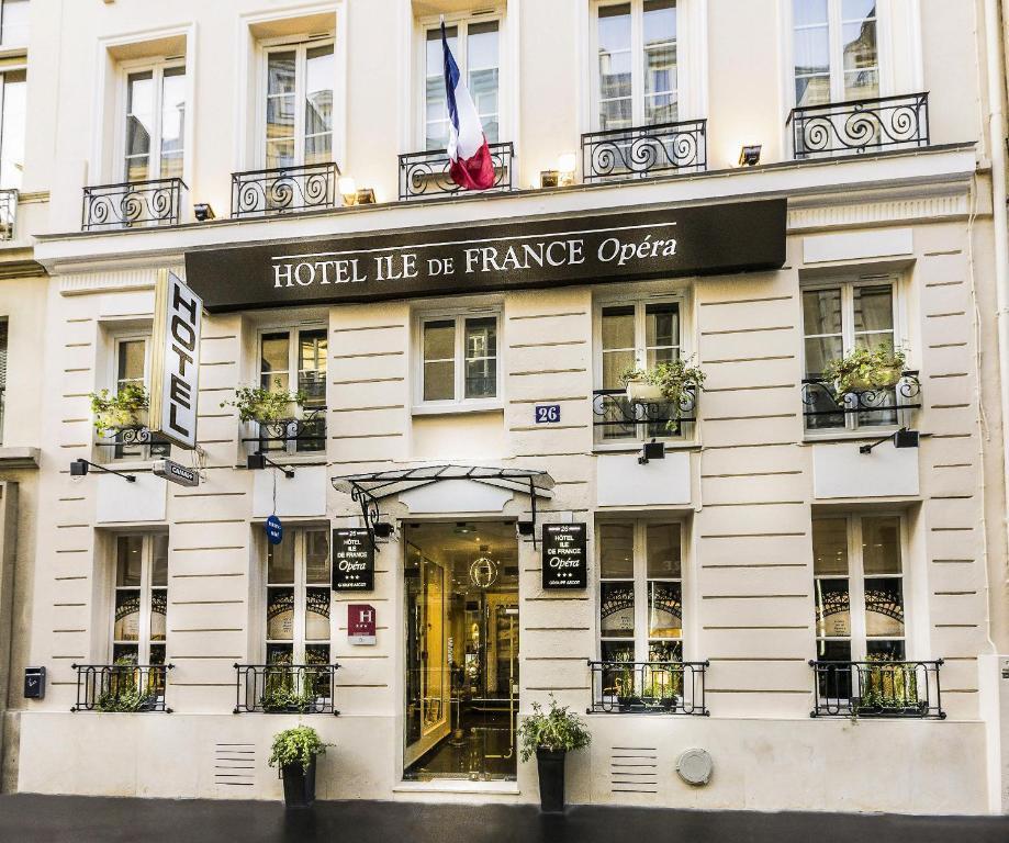 Paris Ile-De-France-Opera-Hotel exterior