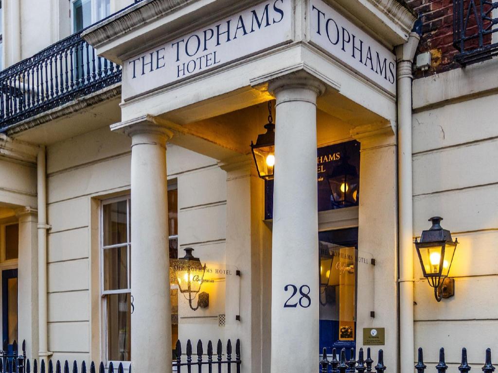 London The-Tophams-Victoria-Hotel exterior