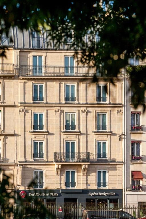 Paris Best-Western-Plus-Opera-Batignolles exterior