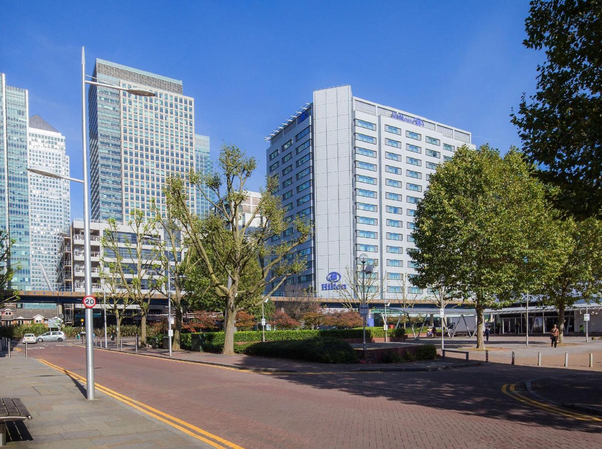 London Hilton-London-Canary-Wharf-Hotel exterior