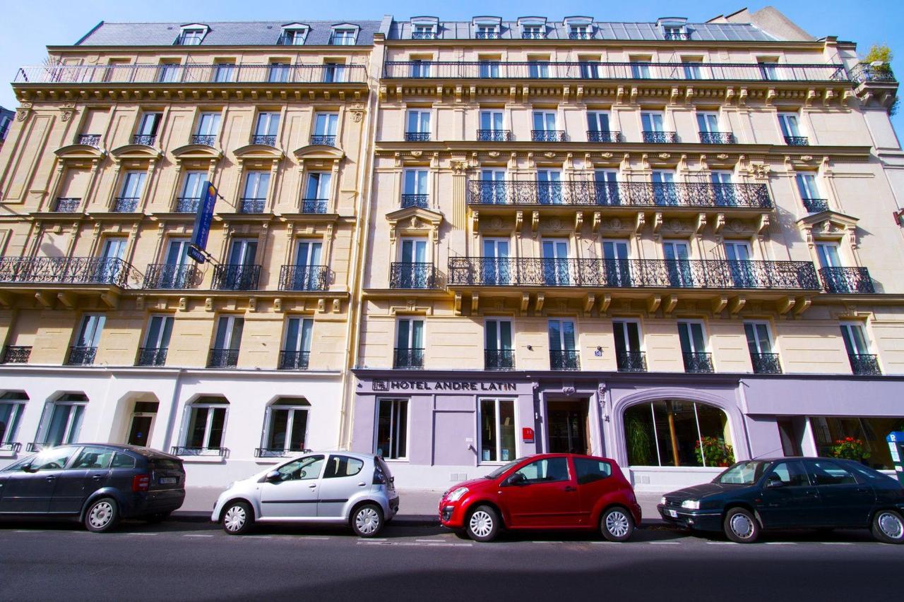 Paris Hotel-Andre-Latin exterior